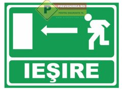 Indicator verde iesire de urgenta stanga